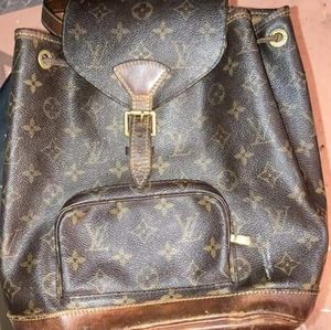 Louis Vuitton vintage montsouris backpack